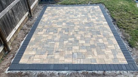 paver patio installation